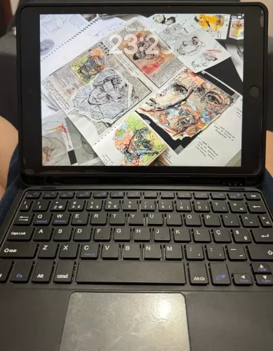 Ipad 8º geração + teclado