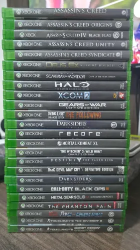 Lote de jogos XboxOne