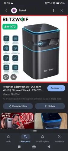 Projetor blitzwoif