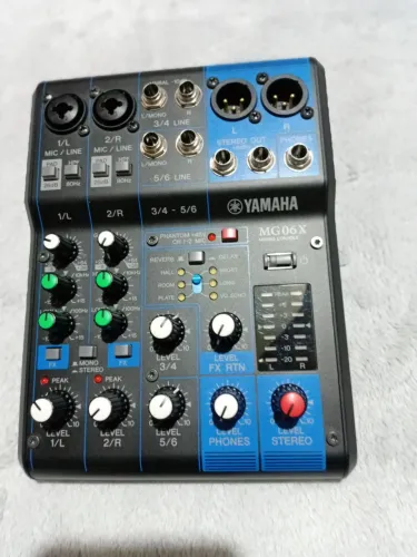 Mesa yamaha mg06x novinha