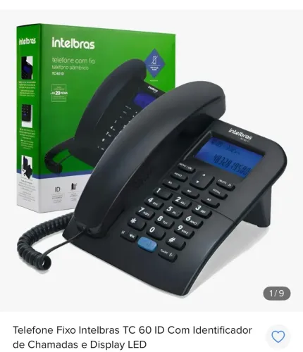 Telefone com fio Intelbras