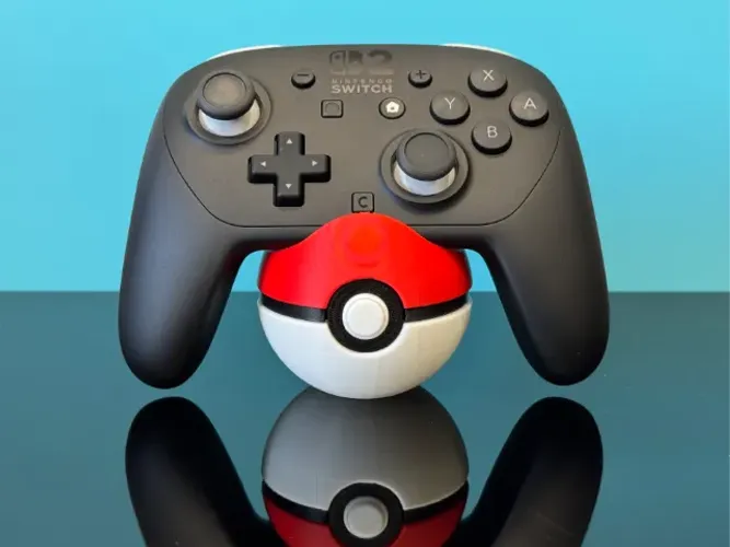 Suporte Pro Controller Nintendo - Pokébola