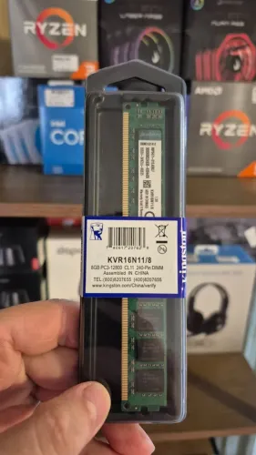 Memória RAM DDR3 8GB Kingston nova lacrada garantia de 1 ano!