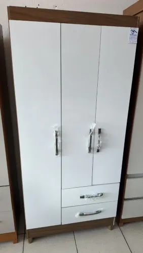 Guarda Roupa 3 portas e 2 gavetas