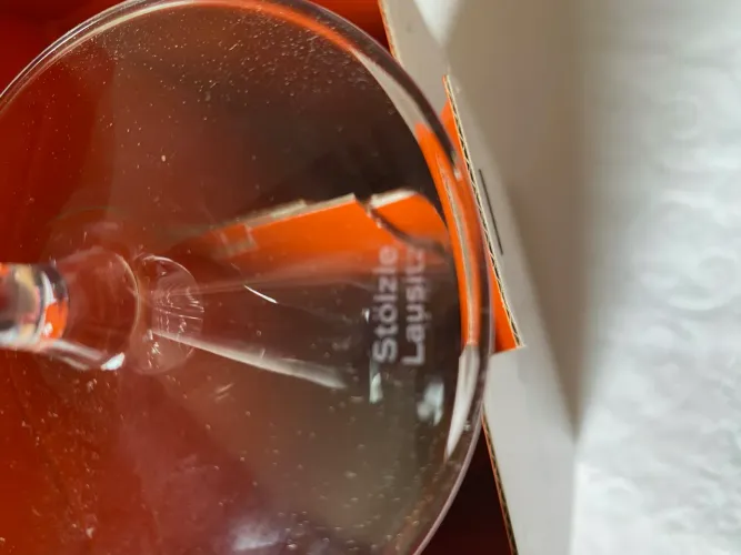 Taças de cristal alemão Stölzle Lausitz