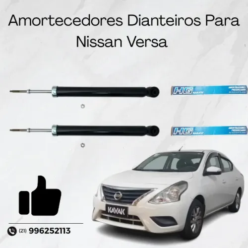 Amortecedores Dianteiros Para Nissan Versa - Usado Em Exelente Estado.