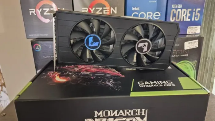 Placa de vídeo RX 580 8GB DDR5, Maxsun, nova, lacrada, com garantia!