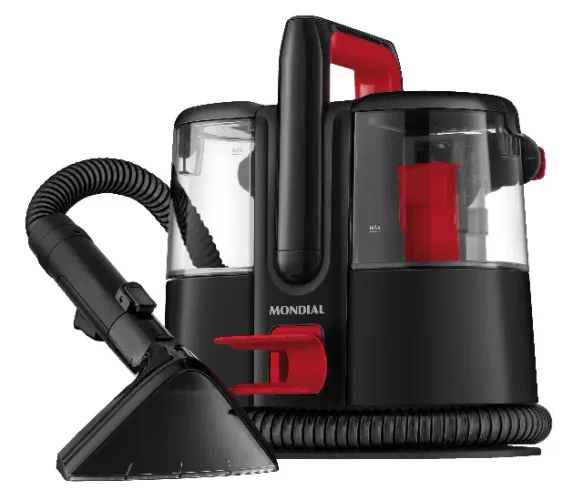 Extratora e Higienizadora Portátil Mondial Deep Cleaner I 1650W - 110V (Completa)