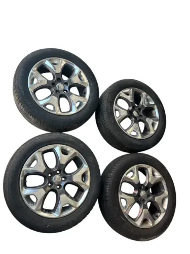 Jogo de rodas aro 18 c pneus Jeep Compass 2019 2023 original