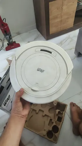 Robô Aspirador Wap Robot W90 Pérola