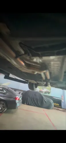 Escape de bmw 320 inox 3.0 polegadas feito pelo leo brow