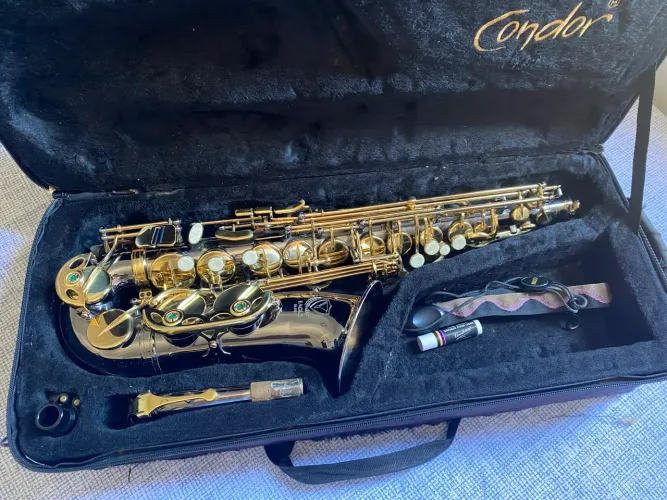 Sax Alto EAGLE SA500 Black Ônix