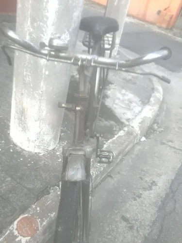  vende bicicleta quadro alemao Bayer Werke antiga marrom.urgente