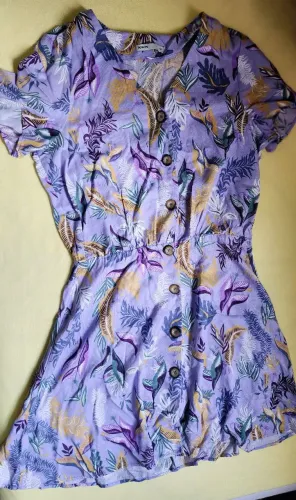 Vestido Hering Lilás - Tam. G