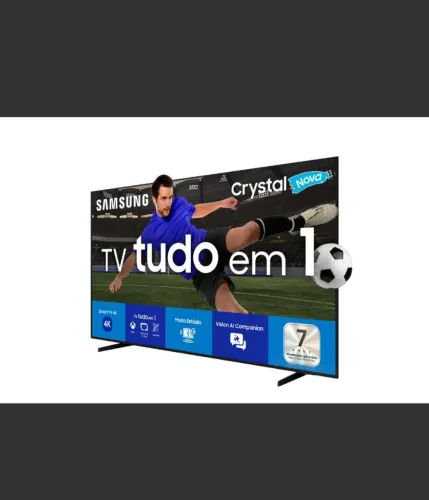 Smart TV 55" 4k Samsung Crystal