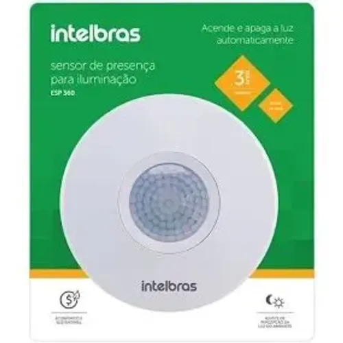 Sensor de Presença para Iluminação Intelbras