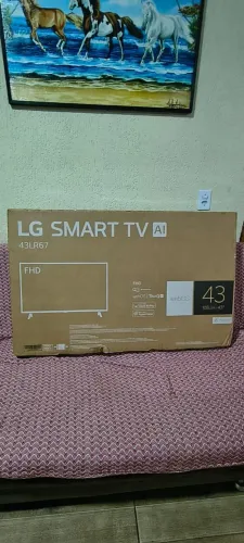 VENDO TV 43 POLEGADAS MARCA LG MODELO AI NOVA NA CAIXA