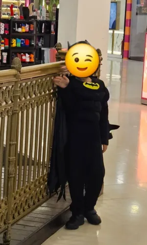 Fantasia infantil Batman 4/5 anos