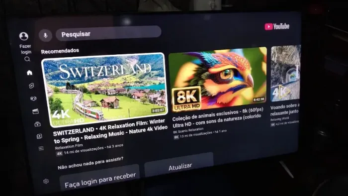 Tv Smart 50 Polegadas Philco Android Bordas infinita Impecavel Completa
