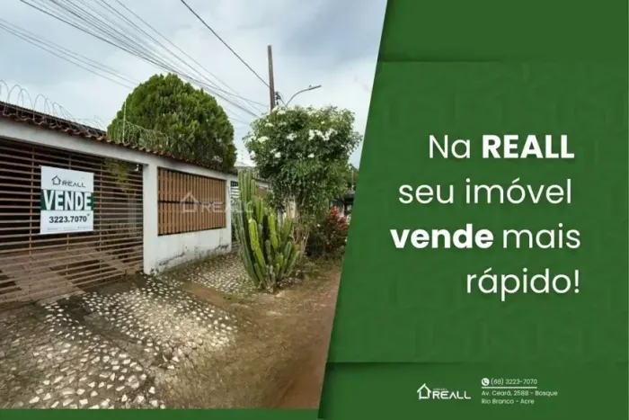 Casa no Raimundo Melo, com 3 quartos (1 suíte)