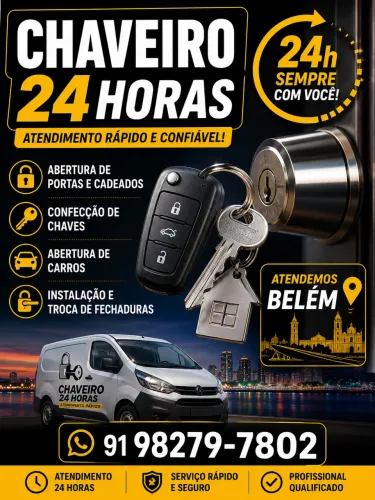 Chaveiro 24 Horas Belém