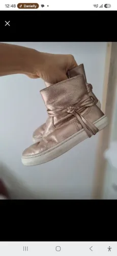 Bota infantil tip toey joey 24 menina bebê 