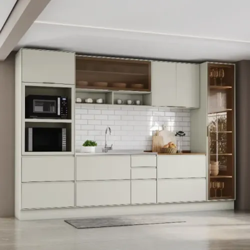 Cozinha Planejada 100% MDF 15mm! Design Minimalista e Pronta Entrega!
