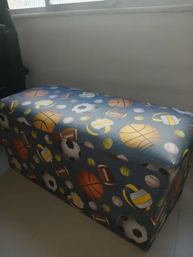 Puff baú personalizado