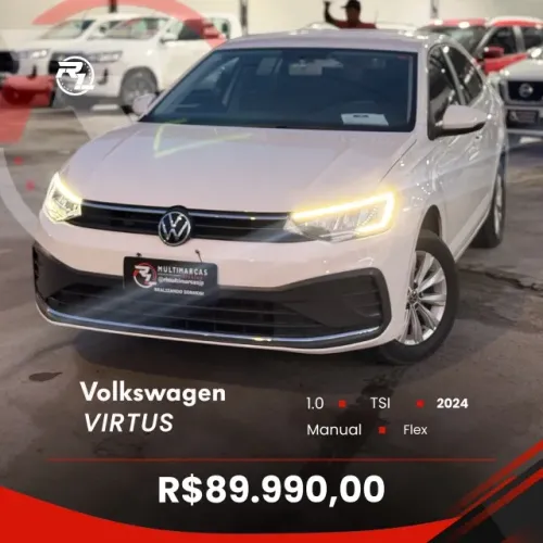 Volkswagen Virtus TSI 1.0 Flex 12V 4P Mec. 2024