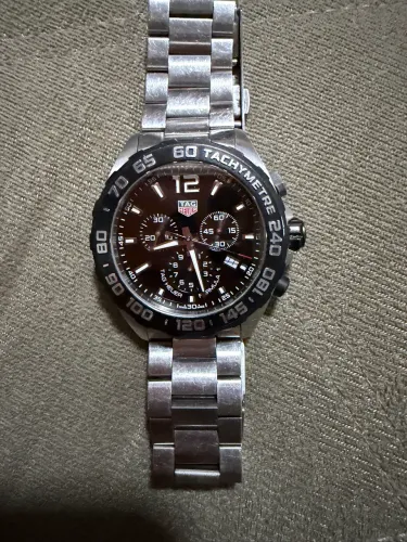 Relógio TAG Heuer Formula 1 Masculino Em Aço Prateado