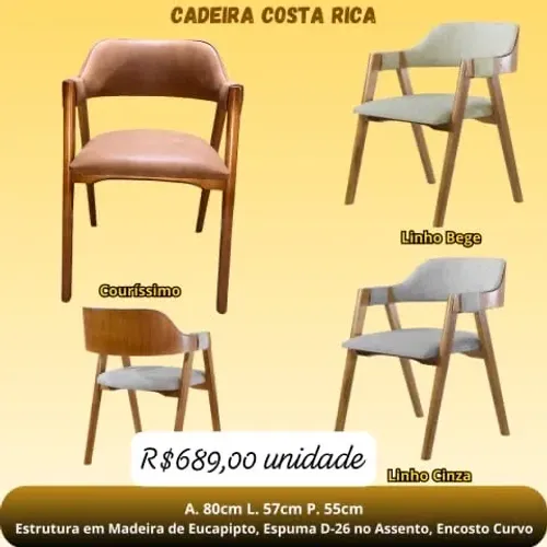 Cadeira Costa Rica