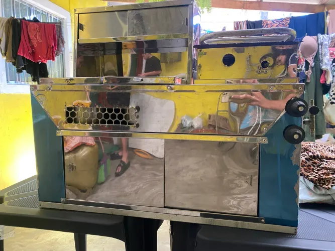 Máquina portátil de Cachorro Quente E Lanche para veículo