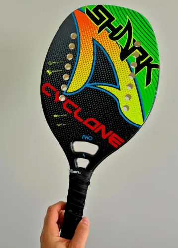 Raquete de Beach Tennis: Shark Cyclone Pro