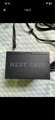 FONTE NZXT C650 GOLD, 650W, 80 PLUS GOLD