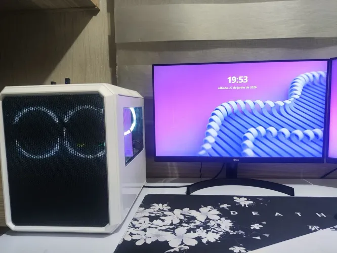 Pc gamer + Monitor  Ryzen 7 5700x 16gb Rx6600