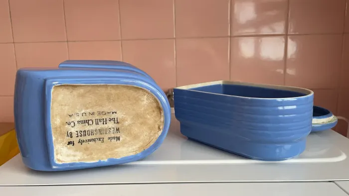 Garrafa e manteigueira WestingHouse americana 1940