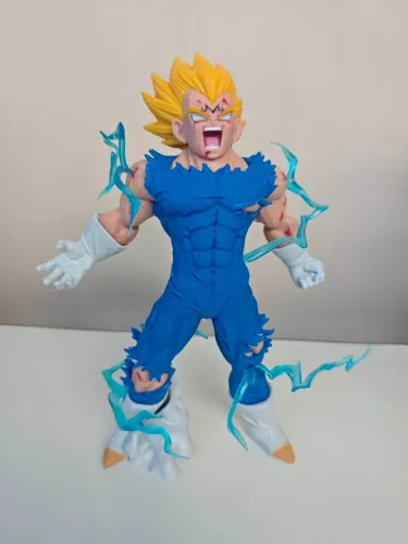 Boneco majin vegeta - Final explosion Dragon ball 27cm