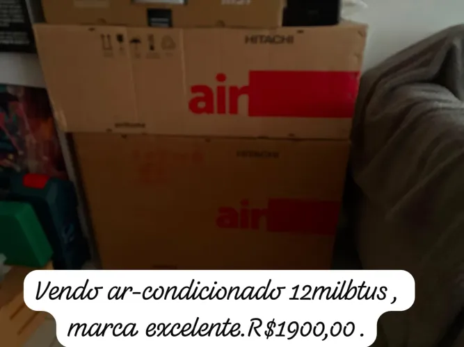 Ar-condicionado 12milbtus Hitachi