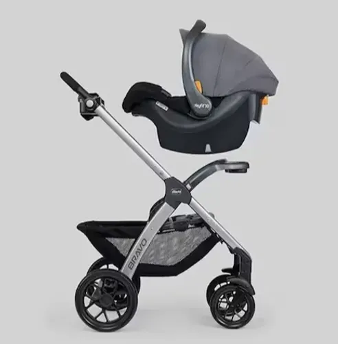 Chicco Bravo Trio System - Excelente Estado! Completo e Muito Prático!