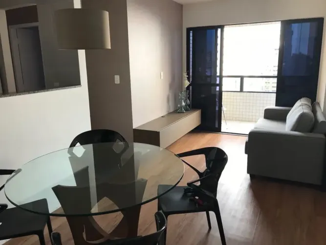 Apartamento 2 Quartos Mobiliado Alugar, boa viagem R$ 3.500/Mês + 300 mensal IPTU