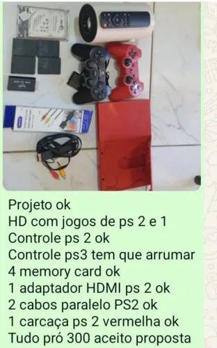 Acessórios ps 2 