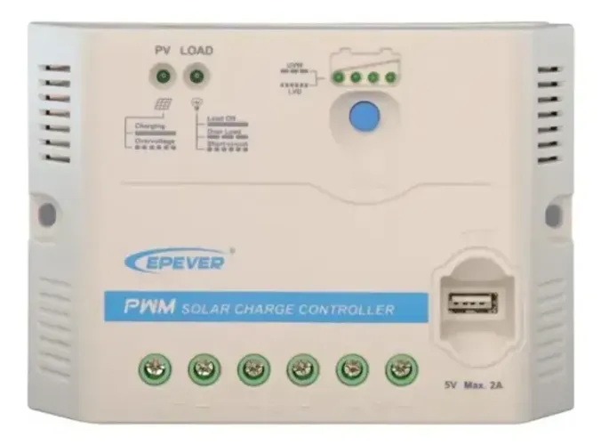 Controlador De Carga Solar Pwm 30a Epever Ls3024eu 12/24vControlador De Carga Solar Pwm 30