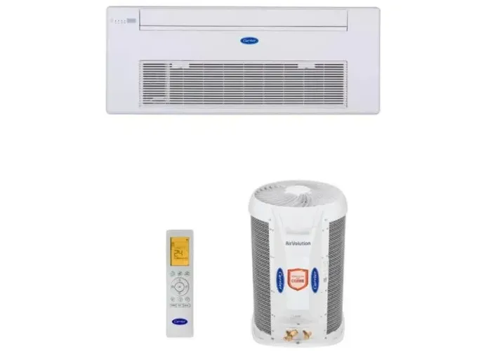 AR CONDICIONADO SPLIT CASSETE 1 VIA CARRIER 18.000 BTUS -INVERTER - FRIO