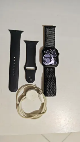 Apple watch séries 11 - 46mm novo versão mais completa celular+gps bateria 100%