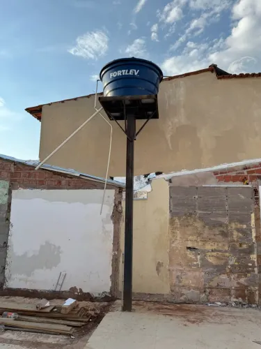 Torre de caixa d?água 6m