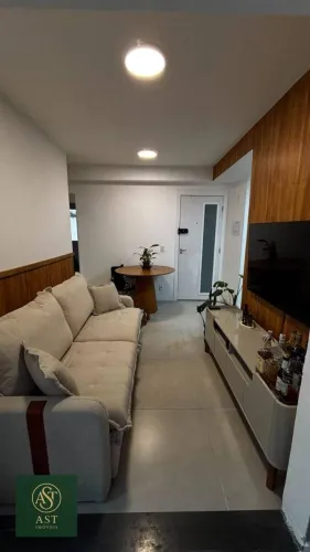 Apartamento Moderno de 1 Quarto para Locação com Lazer Completo