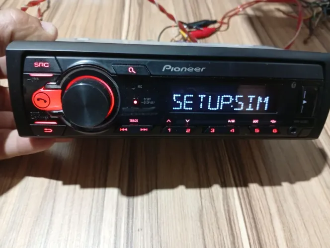 Rádio automotivo Pioneer bluetooth