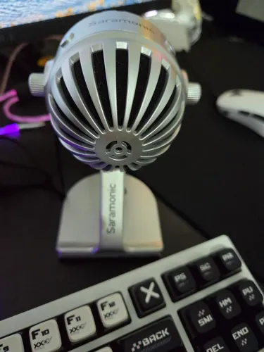 Microfone condensador saramonic mtv550(leia a descrição)