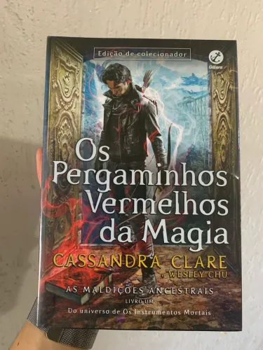 Livro Pergaminhos Vermelhos da Magia