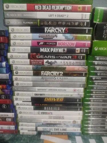 Jogos de Xbox 360 raridades disponíveis